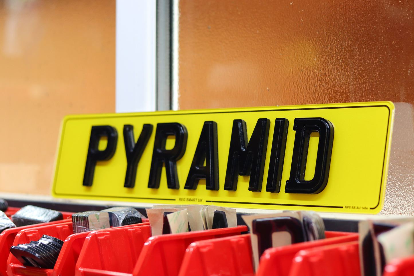 Personalised Pyramid Number Plates